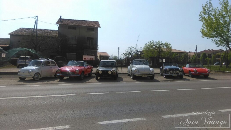 Read more about the article Classic Car Hire Rental Jesolo – Caorle – Eraclea – Sottomarina – Chioggia – Bibione e Lignano