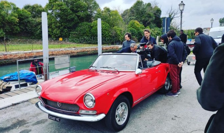 Fiat spider in pubblicità