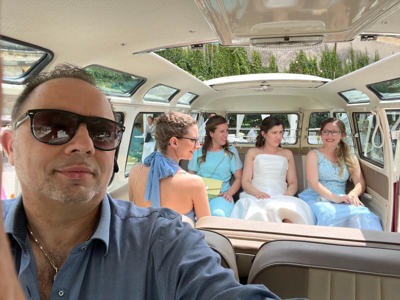 pulmino VW matrimonio 4